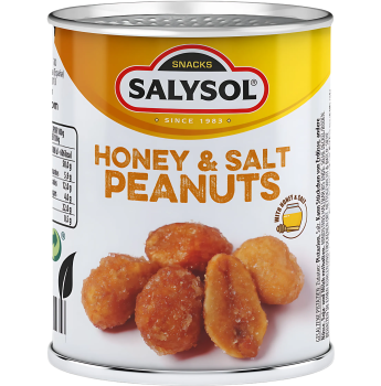 SALYSOL - Gesalzene Erdnüsse mit Honig 50g